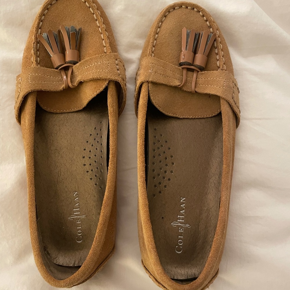 Cole Haan girls moccasin worn once!